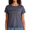 image:imageReebok Womens Graphic Crewneck TShirtIndia Ink  Lockup