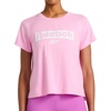image:imageReebok Womens Graphic Crewneck TShirtLilac Chiffon  Knockout