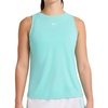 image:imageReebok Womens Id Tech Crewneck Tank Top Relaxed FixAi Aqua  Id Train