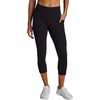 image:imageReebok Womens Id Train Capri Slim Fit 20 Inseam Lightweight Stretch Poly Motion Interlock Fabric MoistureWickingBlack