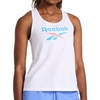 image:imageReebok Womens Identity Big Logo Short Sleeve TShirt Standard Fit Lightweight 100 Cotton Jersey FabricWhite