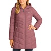 image:imageReebok Womens Long Puffer Parka Quilted Midweight Winter Jacket for Women  Full Coverage Silhouette for Daily ColdWeather Wear Flattering Fit Through Every Shape Transitions Into WinterDusty Orchid