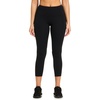 image:imageReebok Womens Odyssey Highrise Capri Leggings 22inch InseamBlack