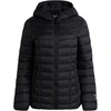image:imageReebok Womens Puffer Jacket Insulated Quilted Bubble Puffer Coat for Women  ZipUp Bubble Silhouette Packs Into a Bag for Travel Side Pockets Secure Essentials Easy Chill Coverage on ErrandsBlack Ink