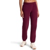 image:imageReebok Womens Rhinestone Jogger Standard Fit 30 Inseam Midweight CottonPoly FabricBlack Cherry