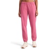 image:imageReebok Womens Rhinestone Jogger Standard Fit 30 Inseam Midweight CottonPoly FabricStudio Pink
