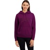 image:imageReebok Womens Satin Applique Graphic Hooded SweatshirtPickled Beet