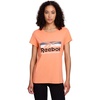 image:imageReebok Womens Short Sleeve Knockout Performance TShirtPapaya Punch Heather