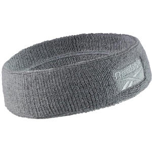 image:image1pc Unisex 225in Wide Workout Headband wStay Dry Technology Terry Cloth Band MoistureWicking Fabric  Quality Gym Hair Accessories for Active ComfortReebokGrey