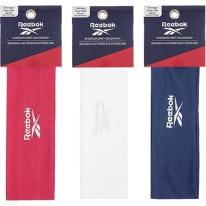 image:imageReebok 3pk Interior Grip Headwrap  Secure Lightweight DamageFree Hold  Quality Gym Hair Accessories for Active Comfort
