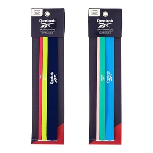 image:imageReebok 6pc Assorted Headwraps Secure Versatile  DamageFree Hold Quality Gym Hair Accessories for Active ComfortNeon