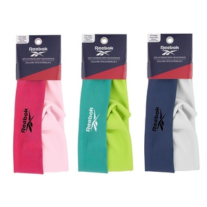 image:imageReebok 6pc Interior Grip Headwraps  Secure amp DamageFree Hold  Coordinating Colors Quality Gym Hair Accessories for Active Comfort Athletic Workout6