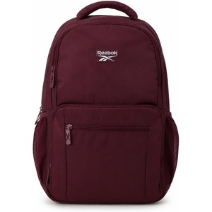 image:imageReebok Backpack for Men amp Women Lightweight Multipurpose Everyday Backpack  Padded Adjustable Straps and a Breathable Back Panel Fit a 156Inch Laptop for Commuting Gym or TravelGrady Black Cherry