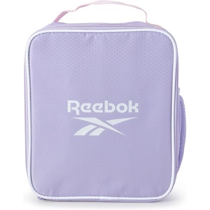 image:imageReebok Kids Insulated Lunch Bag for Boys amp Girls Durable Lunchbox  Lightweight Two Zippered Compartments Keep Meals amp Snacks Fresh Easy Top Handle Mesh Side Pocket WipeCleanBrooks Lavender
