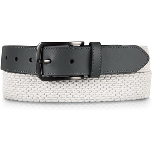 image:imageReebok Mens Golf Belt  Athletic Performance  Lightweight  Casual  Breathable  Comfort  VersatileNylon Webbing  Grey