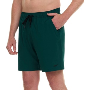 image:imageReebok Mens Swim Trunks with Mesh Liner 7 Inseam Quick Drying Mens Bathing Suit Board Shorts for Swimming and BeachGreen