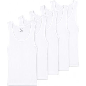 image:imageReebok Mens Tank Top  3 Pack5 Pack Super Soft Cotton Blend Ribbed Sleeveless Undershirts amp Muscle Tees for MenWhite 5pk