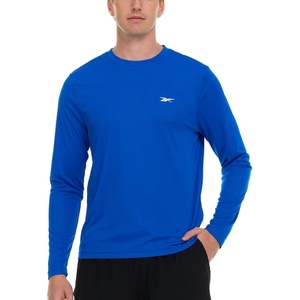 image:imageReebok Rash Guard for Men Long Sleeve Mens Swim Shirt Fishing Hiking UPF 50 UV ProtectionBlue