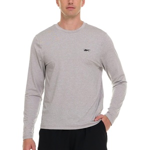 image:imageReebok Rash Guard for Men Long Sleeve Mens Swim Shirt Fishing Hiking UPF 50 UV ProtectionGrey