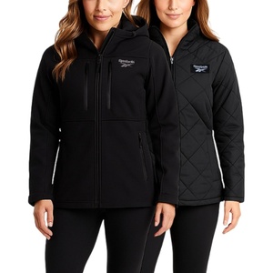 image:imageReebok Womens 3in1 Softshell Ski Jacket with Removable Puffer Liner  Waterproof Shell Pairs with a Zipin Insulated Layer for YearRound Versatility Ideal for Alpine Trips or Everyday WearBlack Ink