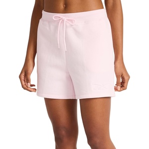 image:imageReebok Womens Campus 45 Short Standard Fit Midweight CottonPoly FabricFrosted Berry