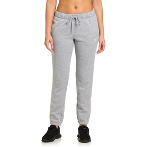 image:imageReebok Womens CinchBottom Sweatpant Standard Fit Midweight CottonPoly FabricGrey Heather  External Drawstring