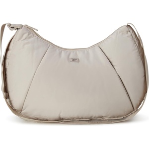 image:imageReebok Womens Crossbody Bag  Lightweight Stylish Nylon Quilted and NonQuilted Everyday Crossbody Sling Bags for WomenSamantha Beige