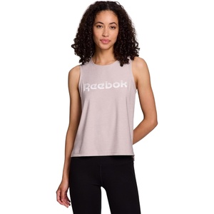 image:imageReebok Womens Glow Sleeveless Cropped Tank TopAshes of Rose
