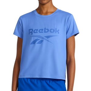 image:imageReebok Womens Graphic Crewneck TShirtUltramarine  Lockup
