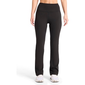 image:imageReebok Womens Id Train Hr Bootcut Pant Slim Fit 31 Inseam MoistureWickingBlack