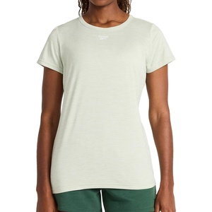 image:imageReebok Womens Off The Charts Performance Crewneck TShirtOriginal Seafoam Heather