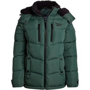 image:imageReebok Womens Puffer Jacket Heavyweight Puffer Coat with Faux Fur Trim Hood  Plush Quilted Insulation for Harsh Weather Stylish Silhouette for Snowstorms or Chilly Walks Snug Everyday WearThyme