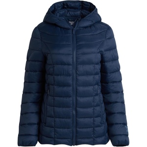 image:imageReebok Womens Puffer Jacket Insulated Quilted Bubble Puffer Coat for Women  ZipUp Bubble Silhouette Packs Into a Bag for Travel Side Pockets Secure Essentials Easy Chill Coverage on ErrandsNavy