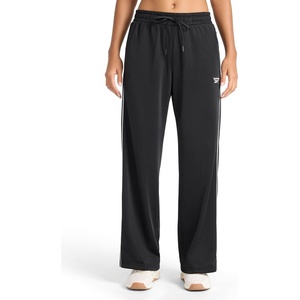 image:imageReebok Womens Reebok Id Bv Tricot Tp Pant Standard Fit 30 Inseam Midweight Poly Tricot Fleece FabricBlack