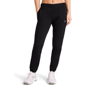 image:imageReebok Womens Rhinestone Jogger Standard Fit 30 Inseam Midweight CottonPoly FabricBlack