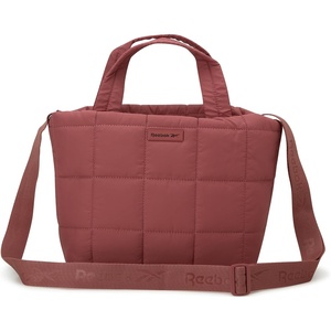 image:imageReebok Womens Small Crossbody Bag Lightweight Nylon Purse Adjustable Strap  Quilted Washed Fabric Roomy Interior with Handy Pockets Wear Over Shoulder or Across Body Great for Daily TravelDove Withered Rose