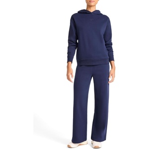 image:imageReebok Womens Swift Hoodie Set Standard Fit Midweight Cottonpoly FabricVector Navy