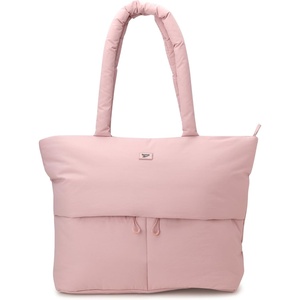 image:imageReebok Womens Tote Bag  Large Lightweight Puffer Travel Tote with Zipper  Carry On Shoulder Bag Work Bags for WomenClementine Smokey Rose