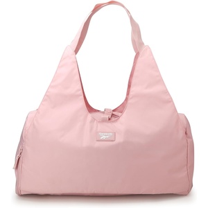image:imageReebok Womens Tote Bag Lightweight Carry On for Travel Work amp Shopping  DuffelStyle Hybrid Design Full Zipper Closure Elastic Yoga Mat Holder Spacious for Gym Workouts amp CommutesLilith Silver Pink