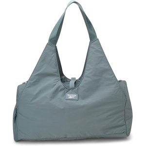 image:imageReebok Womens Tote Bag Lightweight Carry On for Travel Work amp Shopping  DuffelStyle Hybrid Design Full Zipper Closure Elastic Yoga Mat Holder Spacious for Gym Workouts amp CommutesCollete Green