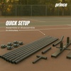 image:imagePrince  Full Court Pickleball Net with Wheels for Easy Setup  FullCourt Net BuiltIn Wheels Portable Setup Stable Frame Ideal for Pickleball Practice Games amp Tournaments
