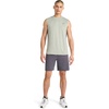image:imageReebok Apparel Mens Elite Sleeveless Ebony HeatherIceberg Green Heather