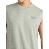 image:imageReebok Apparel Mens Elite Sleeveless Ebony HeatherIceberg Green Heather