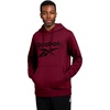 image:imageReebok Cotton Fleece Hooded SweatshirtCabernet