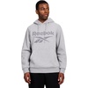 image:imageReebok Cotton Fleece Hooded SweatshirtGrey Heather