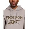 image:imageReebok Cotton Fleece Hooded SweatshirtSilver Cloud