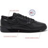 image:imageReebok Freestyle Lo Womens Shoes Athletic Walking or Tennis Sneakers for WomenBlackBlackBlack