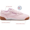 image:imageReebok Freestyle Lo Womens Shoes Athletic Walking or Tennis Sneakers for WomenFrosted BerryStudio PinkGum06