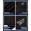 image:imageReebok Mens 3in1 Softshell Ski Jacket with Removable Puffer Liner  WeatherResistant Shell Blocks Wind Rain and Snow Zippered Pockets Versatile from Alpine Trails to City StreetsBlack Ink