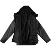 image:imageReebok Mens 3in1 Softshell Ski Jacket with Removable Puffer Liner  WeatherResistant Shell Blocks Wind Rain and Snow Zippered Pockets Versatile from Alpine Trails to City StreetsCharcoal Slate